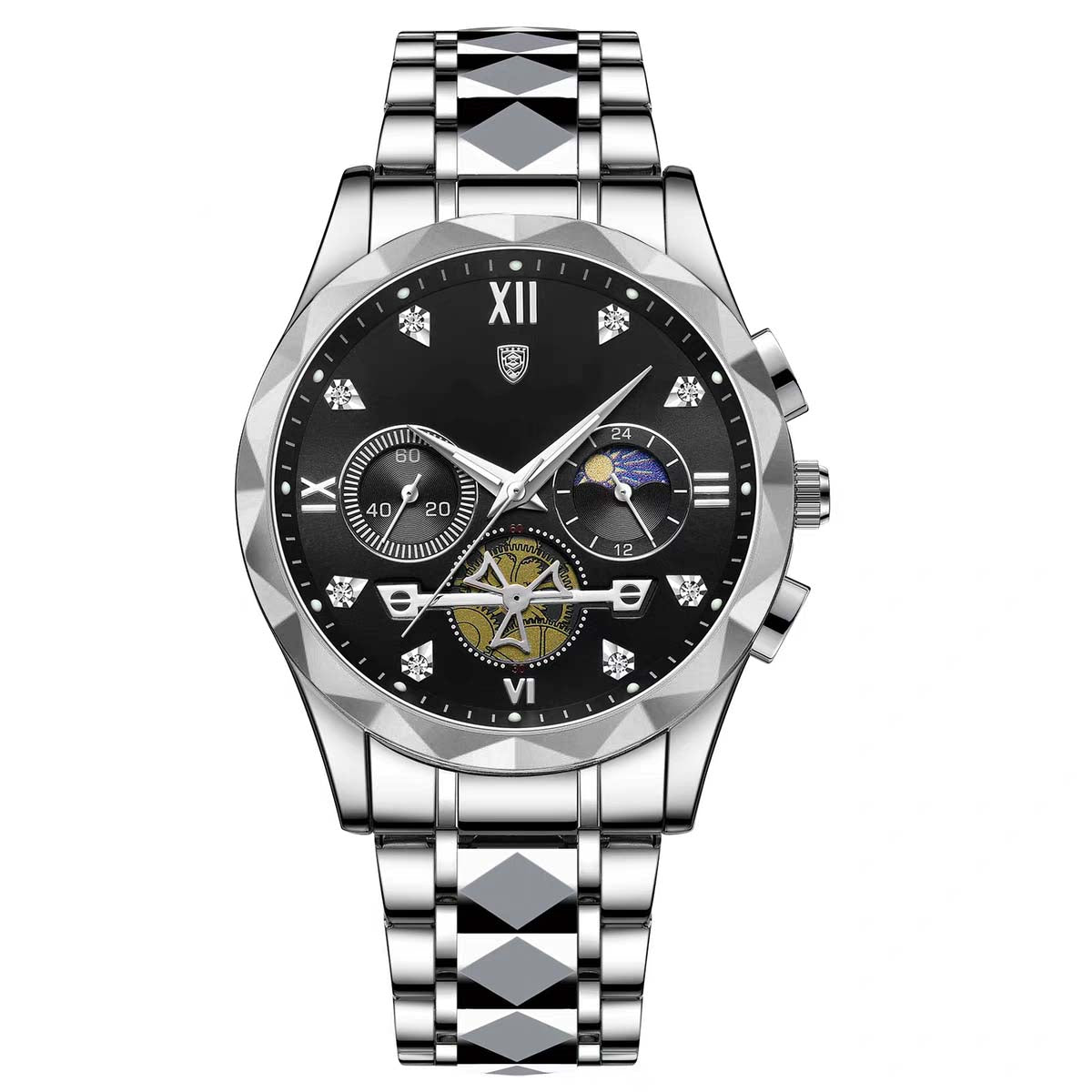 VIP Dinar Brand Men's Business Waterproof Chronograph Wrist Watch
