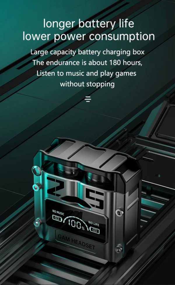 M25 Wireless Ear Buds 9D sound Bluetooth v5.3 Earbuds Build in Power Bank