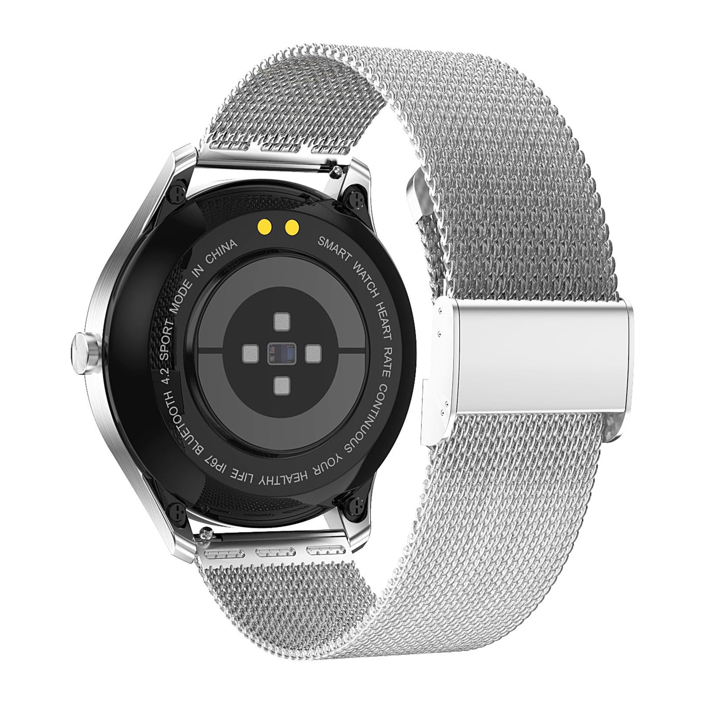 SmartWatch Full Touch Round Screen Heart Rate Fitness Tracker