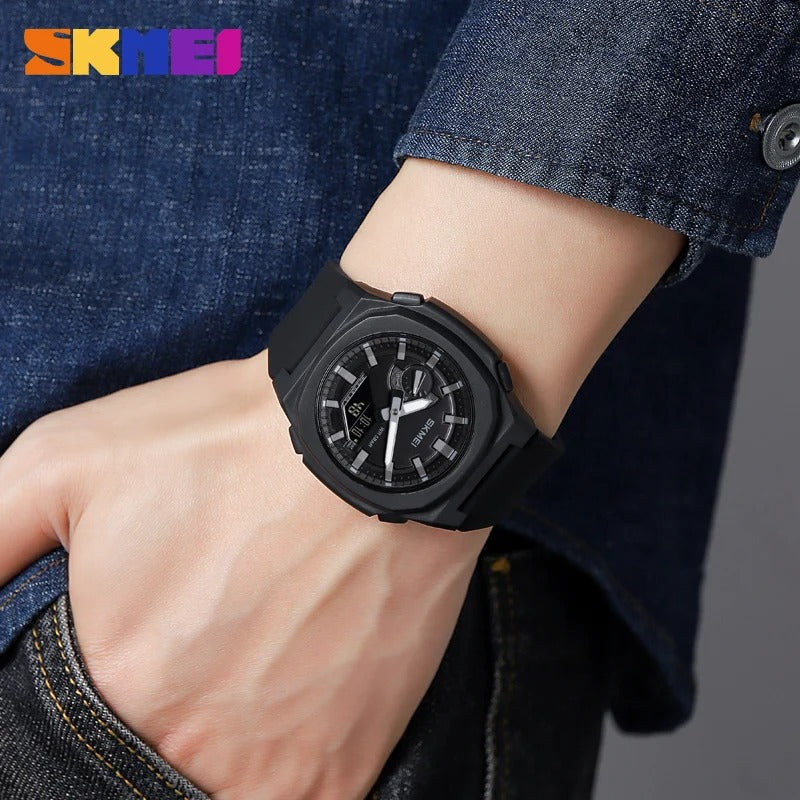 SKMEI 2049 Business Luxury Analog Quartz Digital Watch