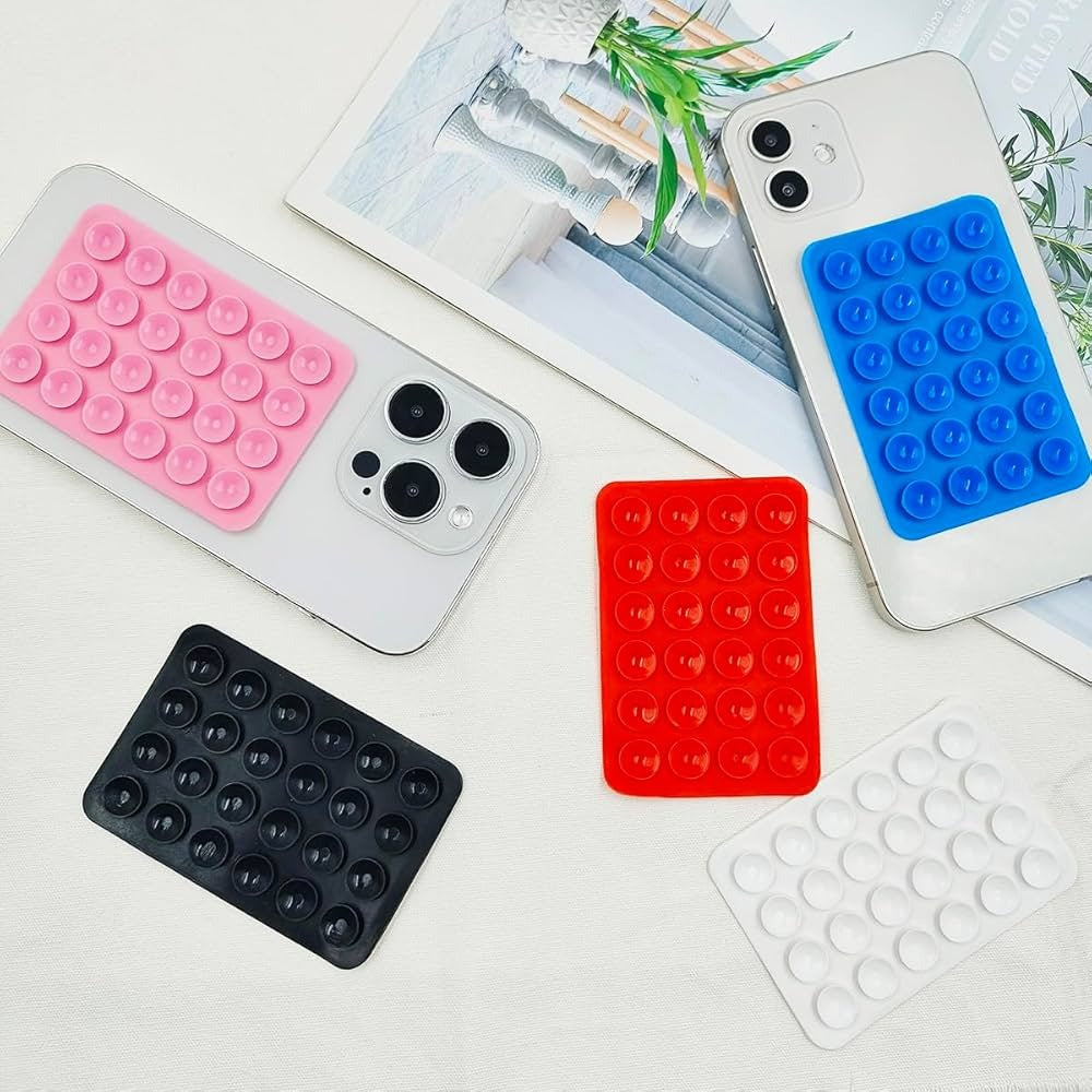 Silicone Suction Cup Phone Holder,2 Silicone Suction Pad  Buy 1 get 1 free